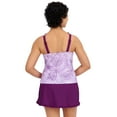 thumbnail image 3 of ZeroXposur Women’s 2 Piece Ruffle Tankini Set, 3 of 4