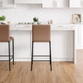 thumbnail image 10 of HH2 Home Bronte Metal Upholstered Adjustable Height Bar Stool, 10 of 23