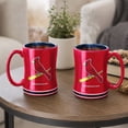 thumbnail image 5 of Logo Brands St. Louis Cardinals 14oz Relief Mug Set, 5 of 5