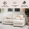 thumbnail image 2 of Elliot Stain-Resistant Fabric 3-Piece Sectional, 2 of 14