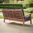 thumbnail image 5 of Sonoma Lane Catalina Teak Sofa Set with Sunbrella Fabric, 5pc, 5 of 12