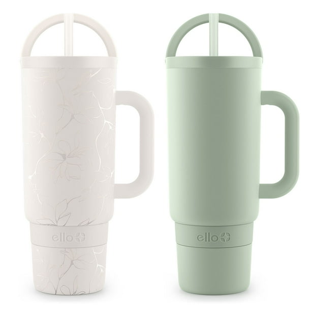 Ello Port 40-oz. Stainless Steel Tumbler with Handle, 2-Pack