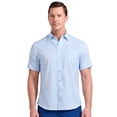 thumbnail image 1 of Nick Graham Men's Performance Short Sleeve Woven Sport Shirt, 1 of 9