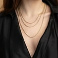 thumbnail image 5 of Ice Chain Necklace in 14K Gold, 5 of 6