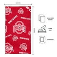thumbnail image 3 of Logo Brands Ohio State Buckeyes 38"x72" Beach Towel, 3 of 6