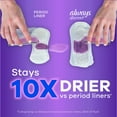 thumbnail image 4 of Always Discreet plus Incontinence Liners for Women, Very Light Long, 132 ct., 4 of 9