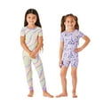 thumbnail image 1 of Member's Mark Girls 4-Piece Organic Cotton Pajamas, 1 of 9