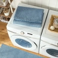 thumbnail image 5 of Town & Country Basics Pax Herringbone Textured Machine Washable Area Rug, Assorted Sizes and Colors, 5 of 11