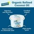 thumbnail image 3 of Carrington Farms Refined Coconut Oil, 128 fl. oz., 3 of 6