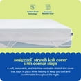 thumbnail image 5 of Sealy Dreamlife 2" Gel Memory Foam Mattress Topper and Cover, 5 of 9