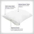 thumbnail image 3 of Allerease Ultimate Cotton Zippered Pillow Protector (Assorted Sizes), 3 of 7
