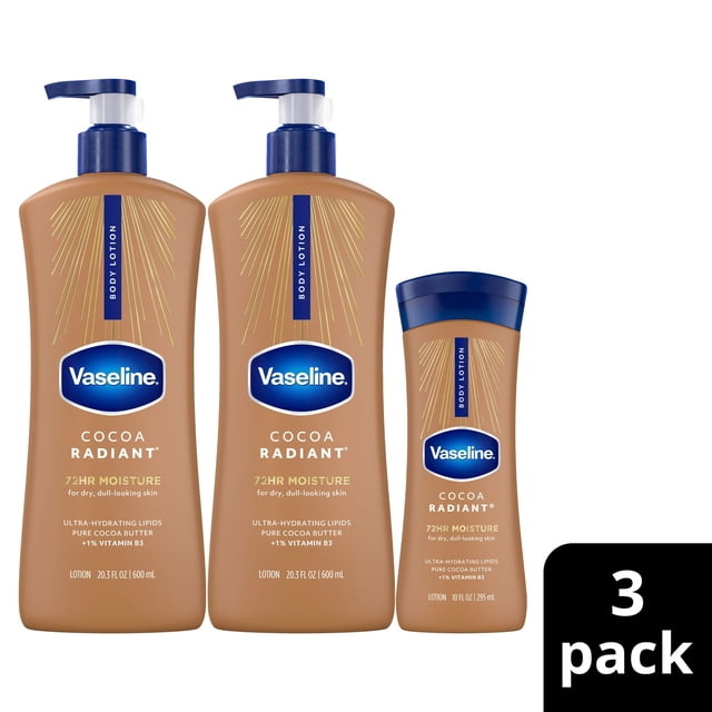 Vaseline Cocoa Radiant Lotion Set