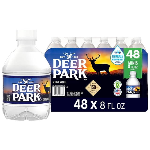 Deer Park 100% Natural Spring Water 8 fl. oz., 48 pk.