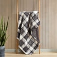 thumbnail image 6 of Eddie Bauer Reversible Plaid Heated Plush Throw Blanket, 60"x70", 6 of 9