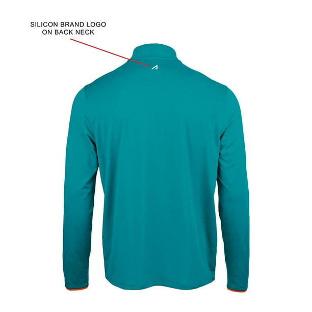 Miami Dolphins Men's Quarter-Zip Pullover - Samsclub.com