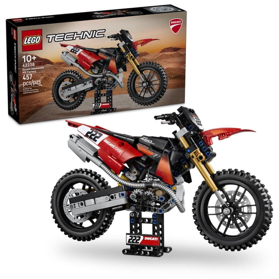 LEGO Technic Ducati Desmo450 MX Factory Motorcycle, 457 pc.