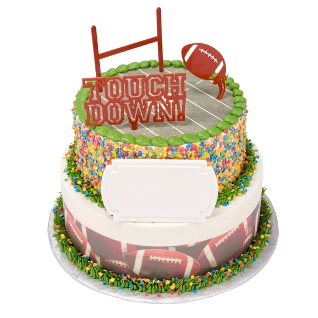 Football Two-Tier Cake