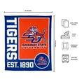 thumbnail image 3 of Logo Brands Savannah State Tigers 60"x70" Super Plush Blanket, 3 of 6