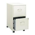 thumbnail image 4 of Hirsh 18" Deep 2-Drawer Mobile Letter Width Vertical File Cabinet, Choose Color, 4 of 18
