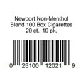 thumbnail image 1 of Newport Non-Menthol Blend 100 Box Cigarettes 20 ct., 10 pk., 1 of 1