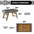 thumbnail image 4 of Hall of Games Kinwood 56" Foosball Table with Bonus Dartboard, 4 of 10