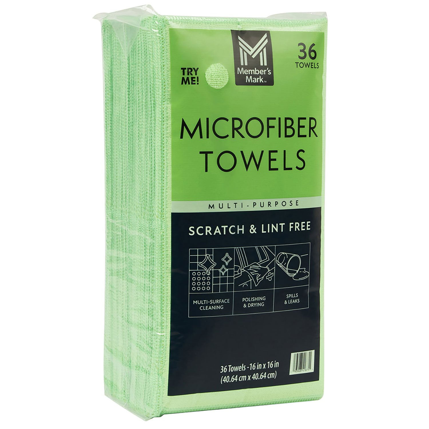 Member's Mark Microfiber Towels, 16