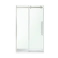 thumbnail image 1 of OVE Decors Bel 48" W x 78-3/4" H Frameless Soft-Close Sliding Shower Door, 1 of 9