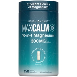 Natural Vitality® MAXCALM10™ Vegan Capsules, 150 ct.