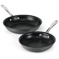 thumbnail image 1 of Tramontina 2-Piece Hard Anodized Nonstick Sauté Pans, 8" & 10", 1 of 6
