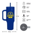 thumbnail image 3 of Logo Brands South Dakota State Jackrabbits Stainless Steel Leakproof Tumbler, 3 of 6