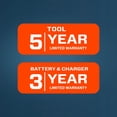 thumbnail image 13 of X6 60V Max* 16" Cordless Chainsaw, Brushless (4.0 Ah Battery & Charger Included), 13 of 14