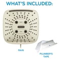 thumbnail image 9 of Oxygenics Transpire 5-Setting Rain Shower Head, Various Finishes, 9 of 15