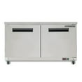 thumbnail image 1 of Maxx Cold X-Series Double Door Undercounter Commercial Freezer in Stainless Steel (15.5 cu. ft.), 1 of 7
