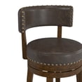 thumbnail image 11 of HH2 Home Lawton Wood Counter Height or Bar Height Swivel Stool, 11 of 13