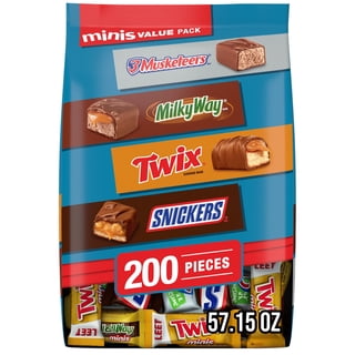 Mars Minis Chocolate Candy Bars Variety Pack, 200 ct.