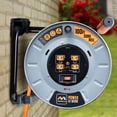 thumbnail image 2 of Masterplug 100' Heavy Duty Extension Cord Reel with Wall Mounting Bracket, 2 of 2