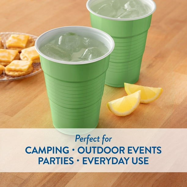 Member's Mark Premium Quality Green Cups, 18 fl. oz., 160ct.