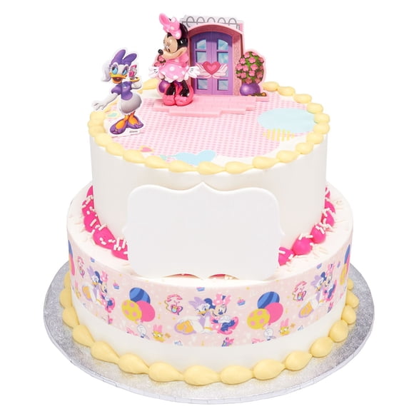 Minnie Mouse Two-Tier Cake