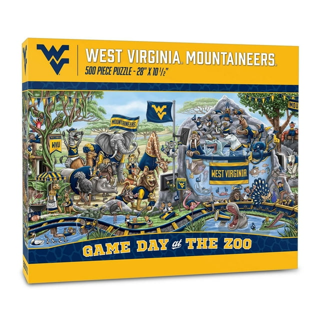 YouTheFan NCAA Game Day At The Zoo 500pc Puzzle, Assorted Teams