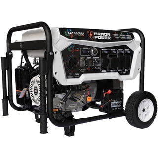 13,000 / 9,500 Watt Armor Power Tri-Fuel Portable Generator With ArmorShield CO Shutoff Remote Start With Mobility Kit