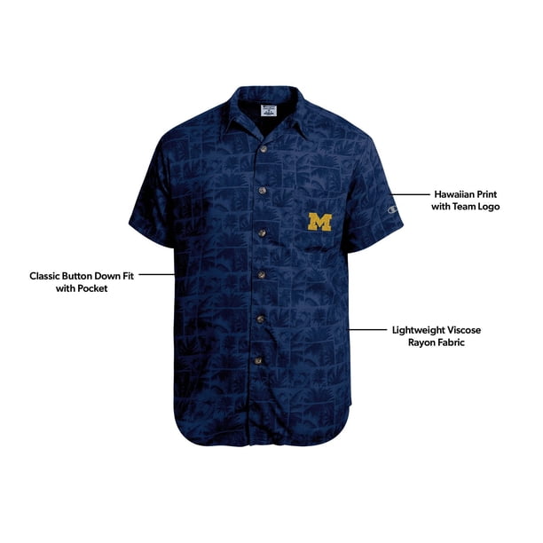 michigan dress shirt Michigan Wolverines Stretch Oxford Shirt