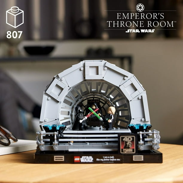 LEGO Star Wars Emperor's Throne Room Diorama Building Set, 807 pcs