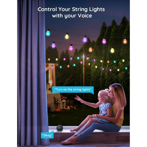 Govee 48ft. RGBW Outdoor String Lights - Samsclub.com