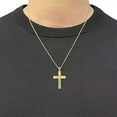 thumbnail image 4 of Cross Pendant Necklace in 14K Gold, 4 of 4