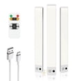 thumbnail image 1 of Dawnrise 12 inch Under Cabinet Lighting with ​​Remote, 3Pk, 1 of 8