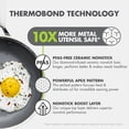 thumbnail image 3 of GreenPan Apex 2-Piece Hybrid Stainless Steel Fry Pan Set, 10" & 12", 3 of 10