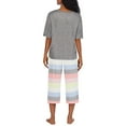 thumbnail image 4 of DKNY Ladies Capri PJ Set, 4 of 6