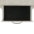 thumbnail image 5 of Society Den Jack 2-Drawer Nightstand with USB Ports, Whitewash, 5 of 11