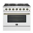 thumbnail image 1 of Forno Galiano 5.36 cu. ft. Slide-In Gas Range, 1 of 9