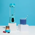 thumbnail image 8 of BLENDi Portable Blender 2-Pack, Black & Turquoise, 8 of 11